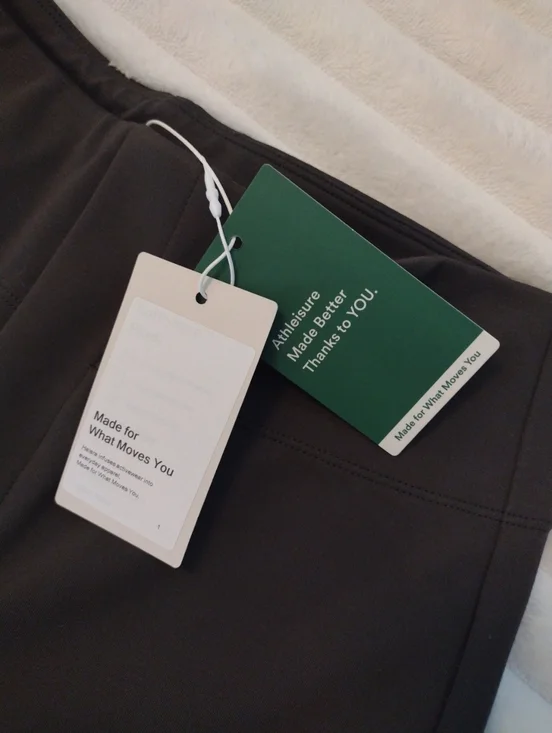 New Halara Athleisure Pants Women Med High Waist Back Pockets Bootcut Olive NWT - Picture 3 of 12